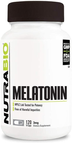 Melatonin (3mg) 120 Vegetable Capsules